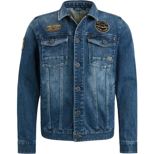 Denim Jacket Premium Style , male, Sizes: 2XL, L, 3XL, M - PME Legend - Modalova