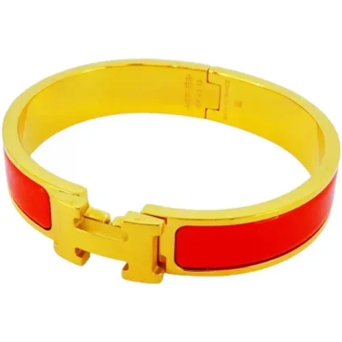 Pre-owned Jewellery, female, , Size: ONE SIZE Pre-owned Metal bracelets - Hermès Vintage - Modalova