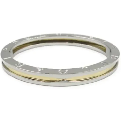 Pre-owned Jewellery, female, , Size: ONE SIZE Pre-owned Silver rings - Bvlgari Vintage - Modalova