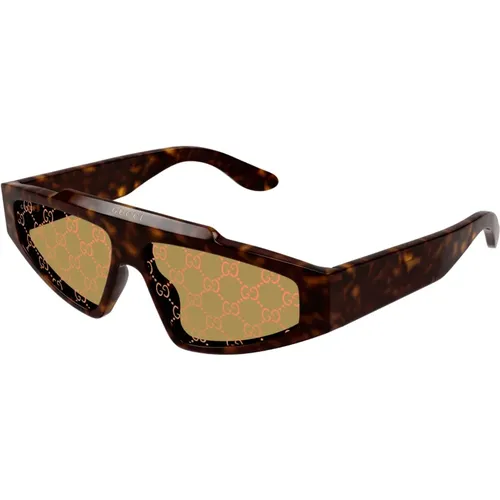 Gg1591S 002 Sonnenbrillen , Herren, Größe: 58 MM - Gucci - Modalova