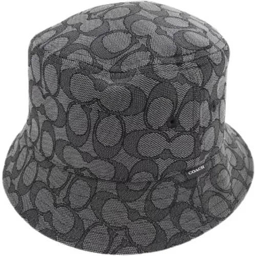 Pre-owned Accessories, male, , Size: ONE SIZE Pre-owned Fabric hats - Coach Pre-owned - Modalova