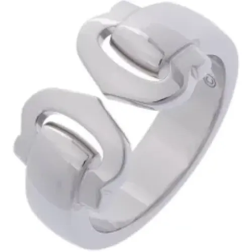 Pre-owned Jewellery, female, , Size: ONE SIZE Pre-owned White Gold rings - Cartier Vintage - Modalova