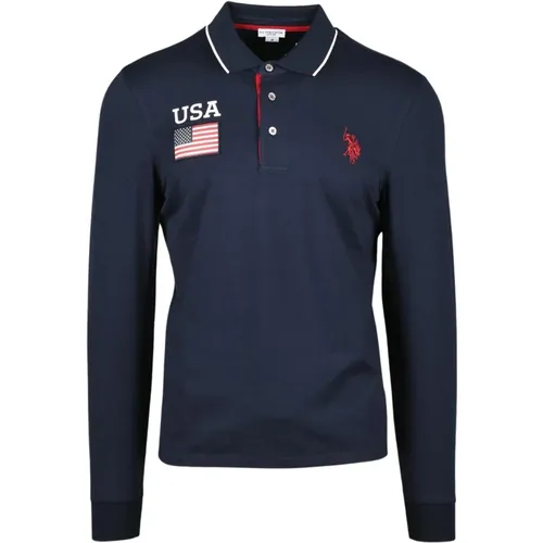 Polo Shirts, male, , Size: 3XL Navy Shirt for Men - U.s. Polo Assn. - Modalova