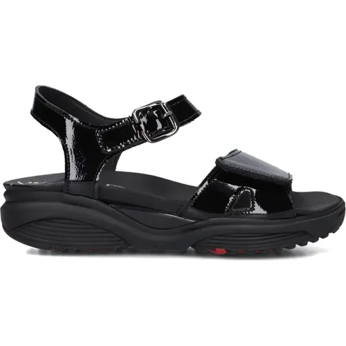 Schwarze Ledersandalen Stilvoller Komfort - Xsensible - Modalova