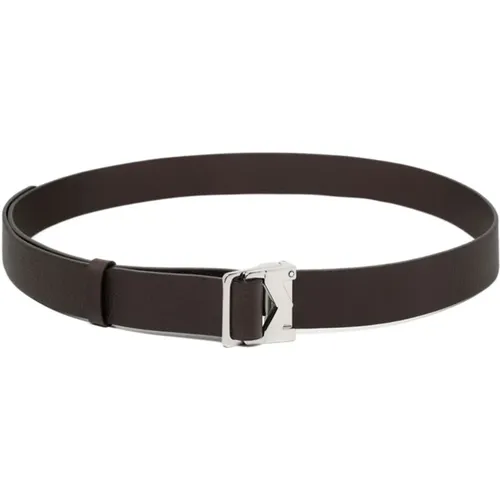 Grainy Leather Belt , male, Sizes: ONE SIZE - Montblanc - Modalova