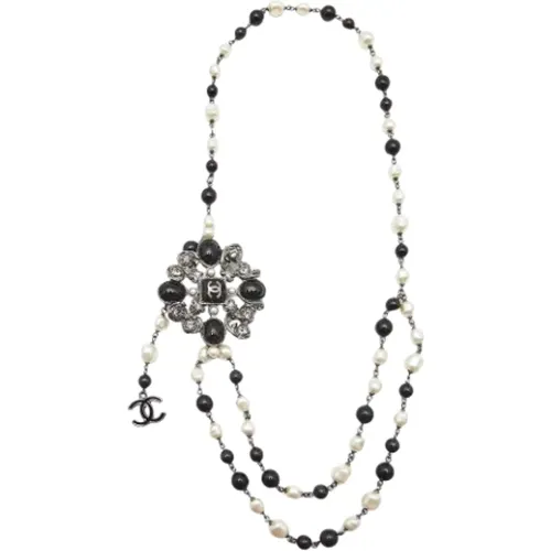 Pre-owned Jewellery, female, , Size: ONE SIZE Pre-owned Fabric necklaces - Chanel Vintage - Modalova