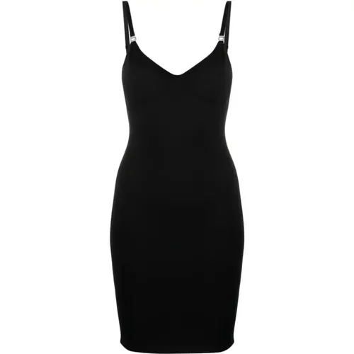 Short Dresses, female, , Size: S Stretch Bustier Style Mini Dress - Coperni - Modalova