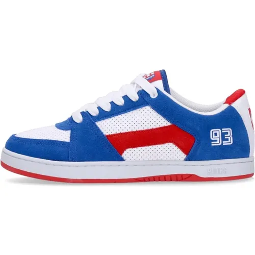 Sneakers, male, , Size: 9 1/2 US Rap Lo Skate Shoes Blue/Red/White - Etnies - Modalova