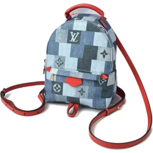 Pre-owned Backpacks, female, , Size: ONE SIZE Pre-owned Denim louis-vuitton-bags - Louis Vuitton Vintage - Modalova