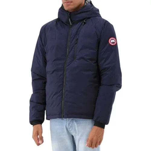 Blaue Daunenjacke Mattes Finish - Canada Goose - Modalova