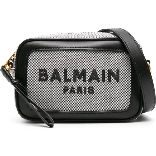 Casual Logo Crossbody Bag in , female, Sizes: ONE SIZE - Balmain - Modalova