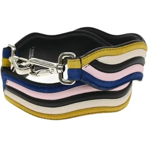 Pre-owned Accessories, female, , Size: ONE SIZE Pre-owned Vintage Leather Belt - Fendi Vintage - Modalova