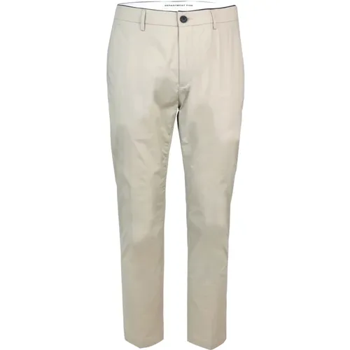 Chinos, male, , Size: W30 Modern Slim Fit Chinos - Department Five - Modalova