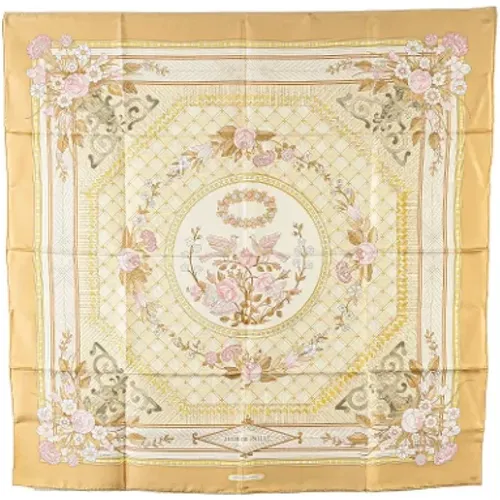 Pre-owned Scarves, female, , Size: ONE SIZE Pre-owned Silk scarves - Hermès Vintage - Modalova