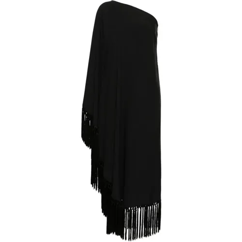 Fringe Detail Dress , female, Sizes: M, XS, S - Taller Marmo - Modalova