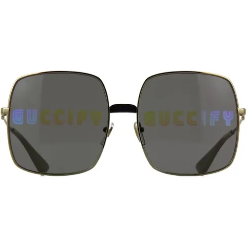 Sunglasses, male, , Size: 60 MM Stylish Z9Z3Dl0A Fashion Accessory - Gucci - Modalova