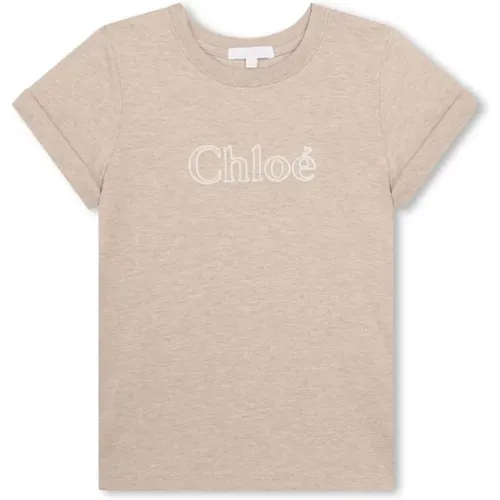 Beige T-Shirts und Polos Chloé - Chloé - Modalova