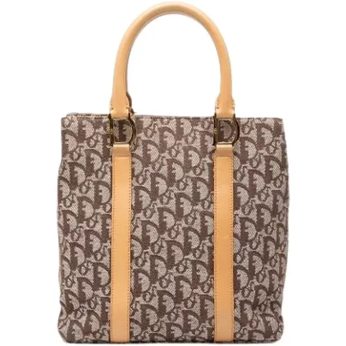 Pre-owned Tote Bags, female, , Size: ONE SIZE Pre-owned Canvas Tote - Dior Vintage - Modalova
