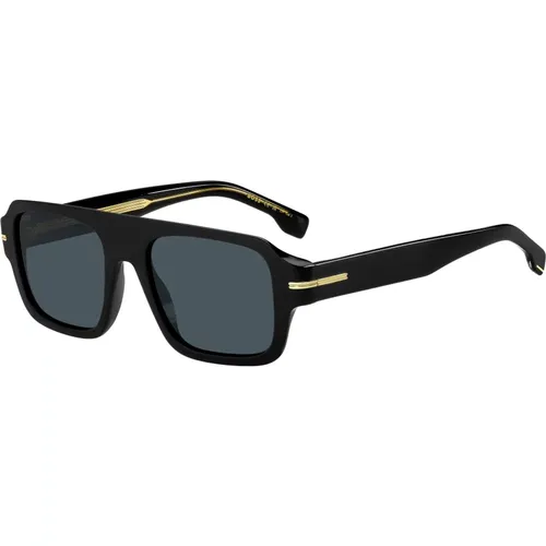 Grey Sonnenbrillen , Herren, Größe: 53 MM - Hugo Boss - Modalova