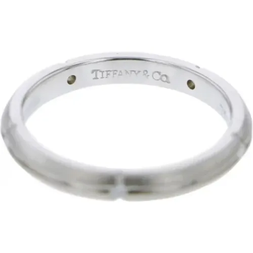 Pre-owned Jewellery, female, , Size: ONE SIZE Pre-owned Silver rings - Tiffany & Co. Pre-owned - Modalova