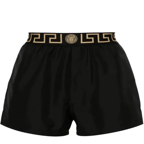 Classic Grecca Swim Shorts , male, Sizes: M, S - Versace - Modalova