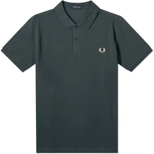 Slim Fit Plain Polo Night , male, Sizes: S - Fred Perry - Modalova