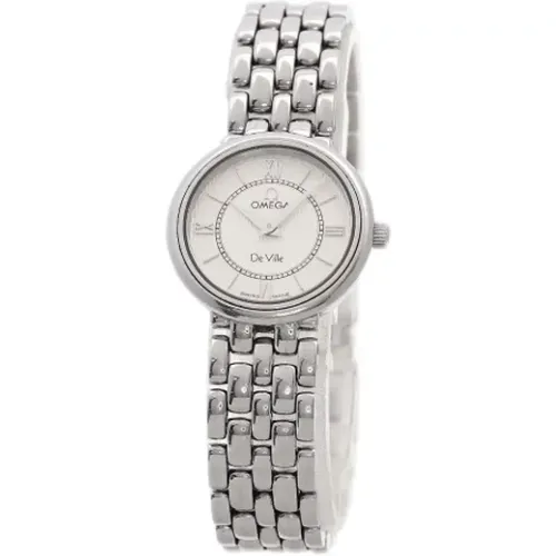 Pre-owned Watches, female, , Size: ONE SIZE Pre-owned Stainless Steel watches - Omega Vintage - Modalova