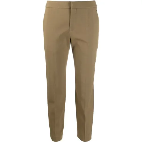 Sophisticated Cropped Tailored Trousers , female, Sizes: M - Chloé - Modalova