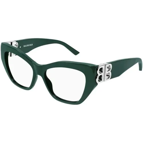 Frame Stylish Glasses for Women , female, Sizes: 53 MM - Balenciaga - Modalova