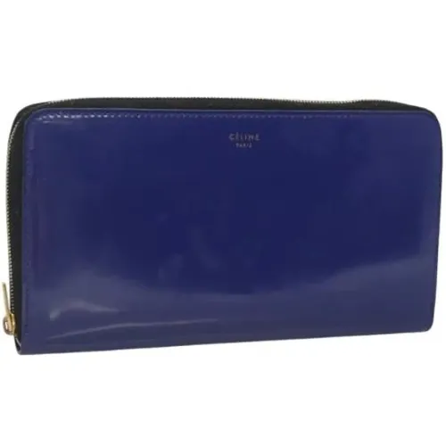 Pre-owned Wallets, female, , Size: ONE SIZE Pre-owned Canvas wallets - Celine Vintage - Modalova