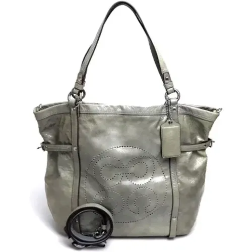 Pre-owned Tote Bags, female, , Size: ONE SIZE Pre-owned Leather handbags - Coach Pre-owned - Modalova