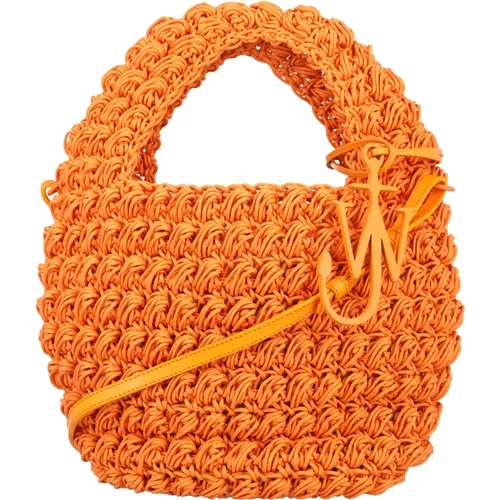 Popcorn Basket Handbag , female, Sizes: ONE SIZE - JW Anderson - Modalova