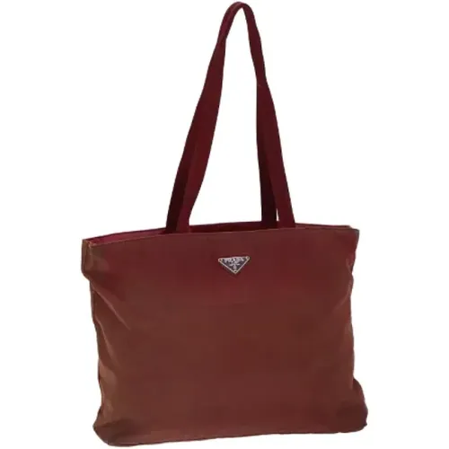 Pre-owned Tote Bags, female, , Size: ONE SIZE Pre-owned Nylon prada-bags - Prada Vintage - Modalova