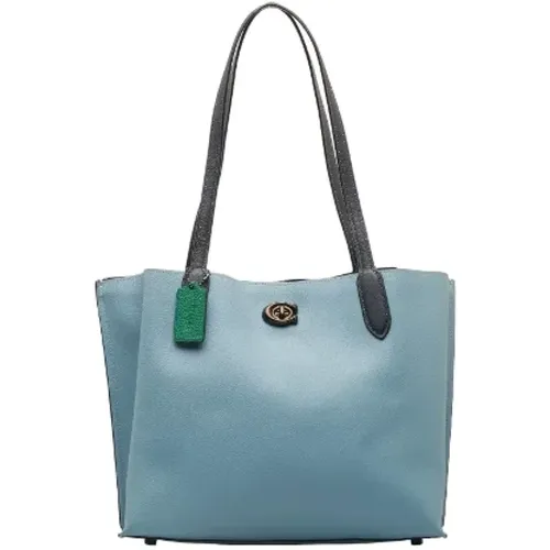 Pre-owned Tote Bags, female, , Size: ONE SIZE Pre-owned Leather totes - Coach Pre-owned - Modalova