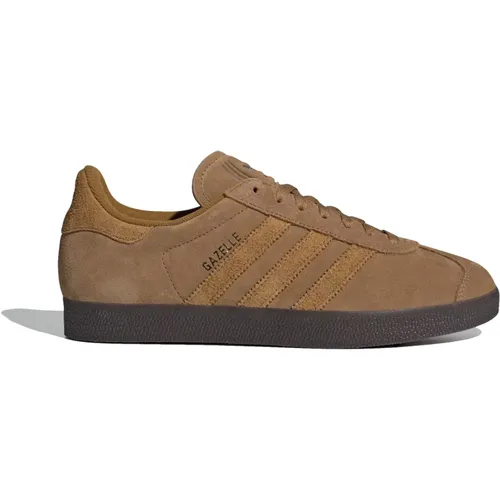 Sneakers, male, , Size: 8 1/3 US Classic Gazelle Indoor Sneakers Desert - Adidas - Modalova