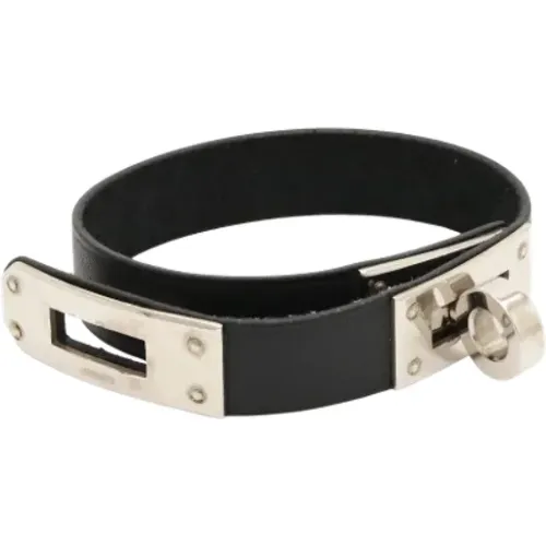 Pre-owned Jewellery, female, , Size: ONE SIZE Pre-owned Leather bracelets - Hermès Vintage - Modalova