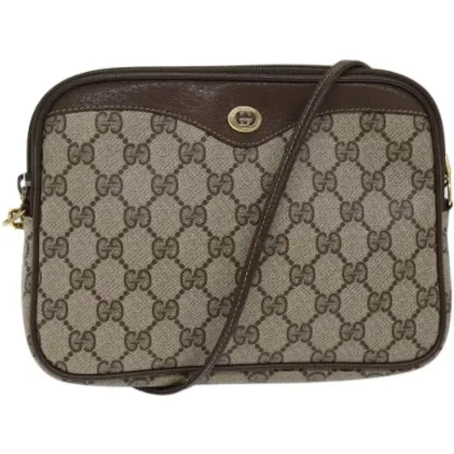 Pre-owned Canvas gucci-bags , female, Sizes: ONE SIZE - Gucci Vintage - Modalova