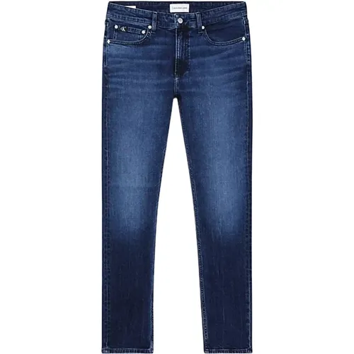Schlanke Jeans , Herren, Größe: W30 L32 - Calvin Klein Jeans - Modalova
