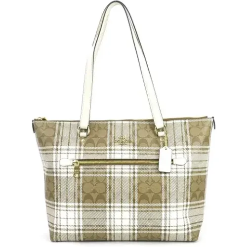 Pre-owned Tote Bags, female, , Size: ONE SIZE Pre-owned Canvas shoulder-bags - Coach Pre-owned - Modalova