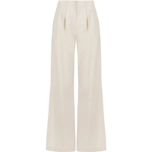 Tailored wide-leg pants in Sandy , female, Sizes: XS, M, S, XL, L - Jaaf - Modalova