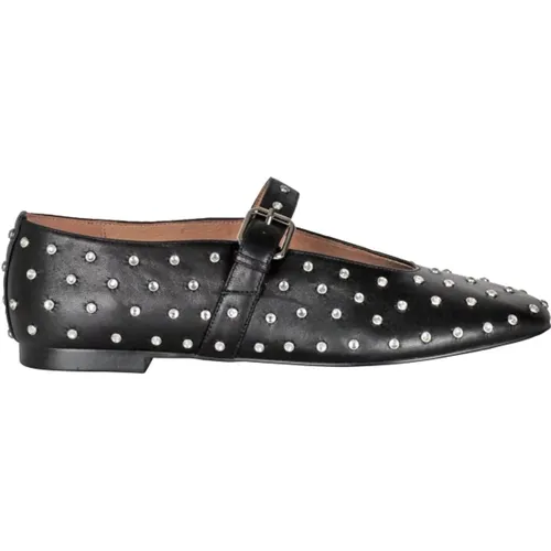 Stylish Leather Shoes , female, Sizes: 7 UK - Bibi Lou - Modalova