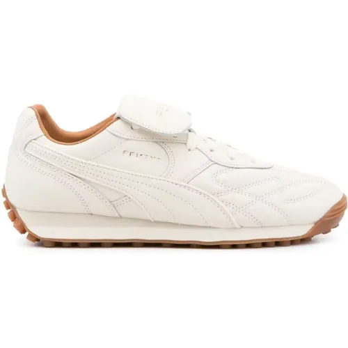 Retro Avanti Leather Sneakers , male, Sizes: 5 1/2 UK, 6 1/2 UK, 4 1/2 UK, 6 UK, 8 1/2 UK, 7 UK, 7 1/2 UK - Puma - Modalova