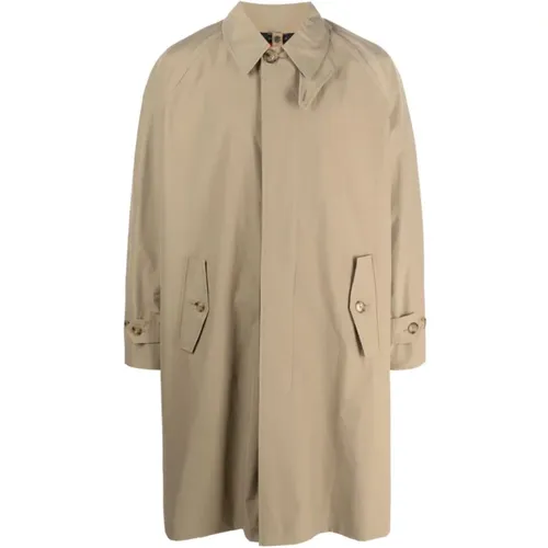 Cotton Trench Coat with Concealed Fastening , male, Sizes: 2XS - Baracuta - Modalova