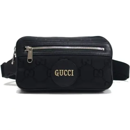 Pre-owned Belt Bags, female, , Size: ONE SIZE Pre-owned Canvas shoulder-bags - Gucci Vintage - Modalova