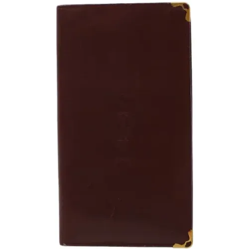 Pre-owned Wallets, female, , Size: ONE SIZE Pre-owned Leather wallets - Cartier Vintage - Modalova