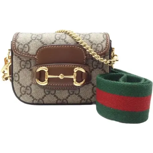 Pre-owned Cross Body Bags, female, , Size: ONE SIZE Pre-owned Canvas gucci-bags - Gucci Vintage - Modalova