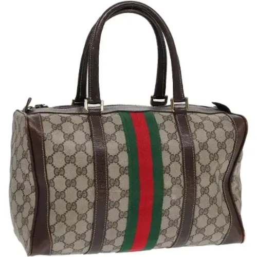 Pre-owned Leather travel-bags , female, Sizes: ONE SIZE - Gucci Vintage - Modalova