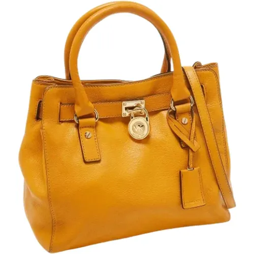 Pre-owned Tote Bags, female, , Size: ONE SIZE Pre-owned Leather shoulder-bags - Michael Kors Pre-owned - Modalova