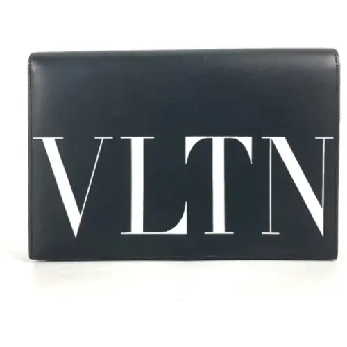 Pre-owned Leather clutches , female, Sizes: ONE SIZE - Valentino Vintage - Modalova