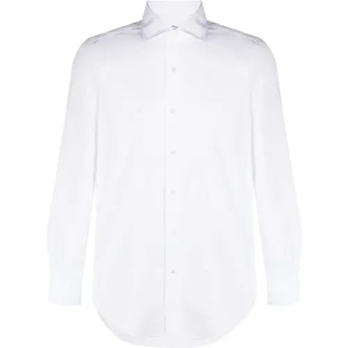 Cotton dress shirt , male, Sizes: XL, 3XL - Finamore - Modalova